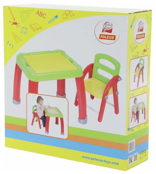 Комплект Palau Toys стол + стул (43023_PLS) (фото modal 5)