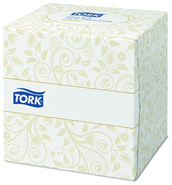 Салфетки TORK косметические ультрамягкие в форме куба 140278 (фото modal 1)
