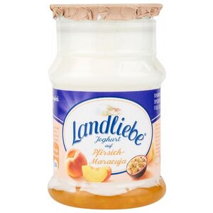 Йогурт Landliebe С наполнителем Персик и маракуйя 3.2%, 130 г (фото modal nav 1)