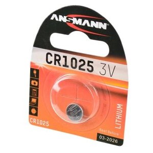 Батарейка ANSMANN CR1025 (фото modal nav 1)