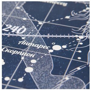 Gift Development Gagarin Map Светящаяся карта звездного неба (11020) (фото modal nav 2)
