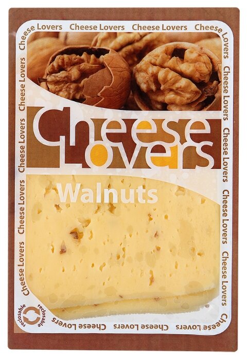 Сыр Cheese Lovers С орехами полутвердый 50% (фото modal 1)