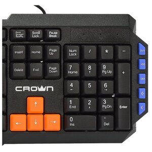 Клавиатура CROWN MICRO CMK-483 Black USB (фото modal nav 3)
