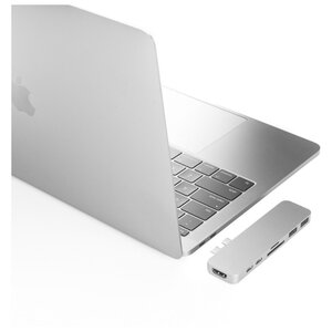 USB-концентратор HyperDrive Pro 8-in-2 (GN28D), разъемов: 4 (фото modal nav 6)
