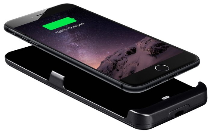 Чехол-аккумулятор INTERSTEP Metal battery case для iPhone 7/8 (фото modal 2)