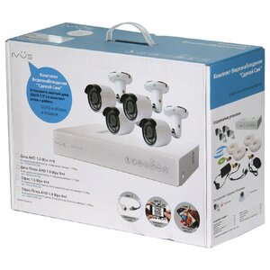 Комплект видеонаблюдения IVUE D5008-РРС-B4 4 камеры (фото modal nav 2)