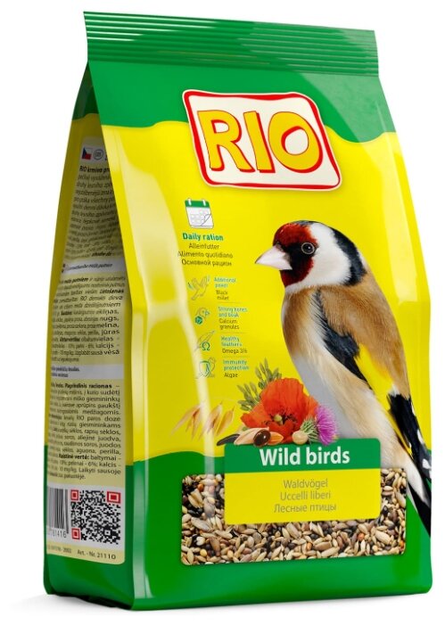 RIO Корм Wild Birds для лесных певчих птиц (фото modal 1)