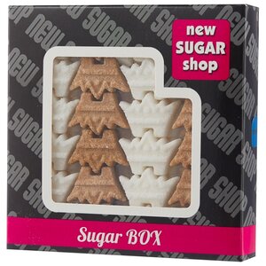 Сахар New SUGAR shop фигурный Sugar BOX Короны сахарные тростниковые и белые (фото modal nav 1)