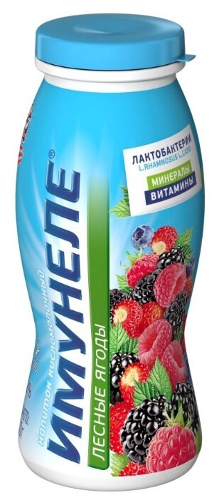 Кисломолочный напиток Имунеле лесные ягоды 1.2%, 100 г (фото modal 1)