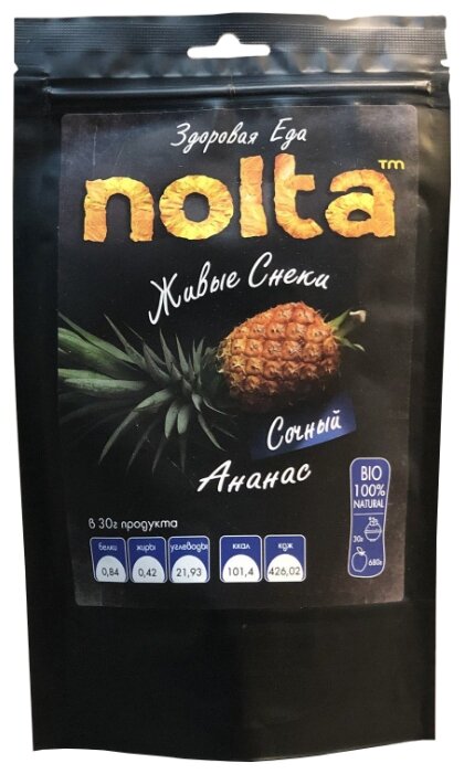 Чипсы NOLTA фруктовые Сочный ананас (фото modal 1)