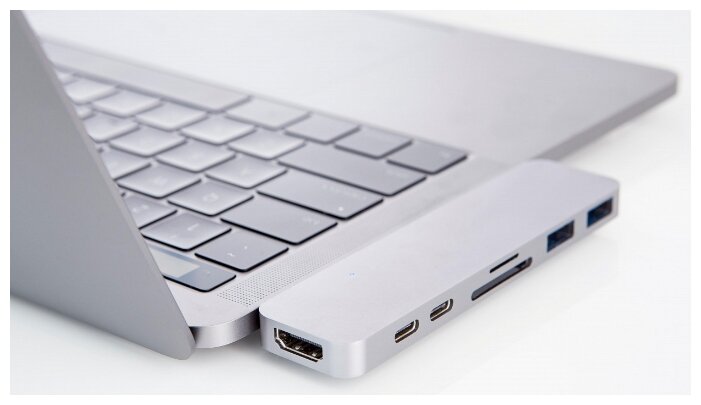 USB-концентратор HyperDrive DUO GN28B, разъемов: 4 (фото modal 3)