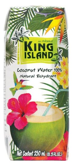 Вода кокосовая King Island 100%, без сахара (фото modal 1)