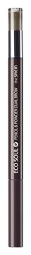 The Saem карандаш для бровей Eco Soul Pencil & Powder Dual Brow (фото modal 2)