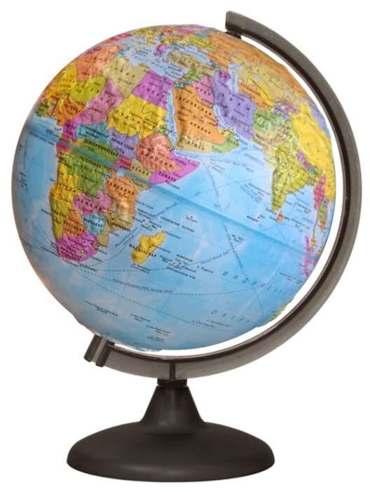 Глобус физико-политический Глобусный мир Двойная карта 250 мм (10547) (фото modal 2)