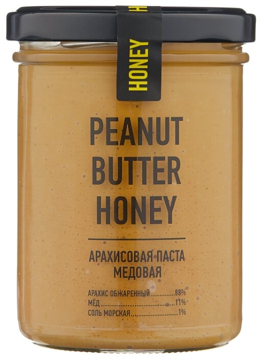 Arahis Project Арахисовая паста медовая Honey (фото modal 1)