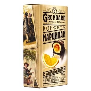 Набор конфет Grondard Марципан с апельсином 140 г (фото modal nav 2)