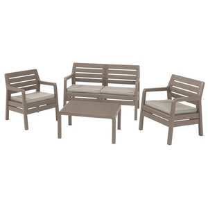 Комплект мебели Allibert Delano Set (диван, 2 кресла, стол) (фото modal nav 1)