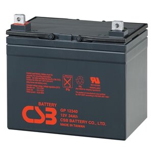 Аккумуляторная батарея CSB GP 12340 34 А·ч (фото modal nav 1)