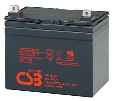 Аккумуляторная батарея CSB GP 12340 34 А·ч (фото modal 1)