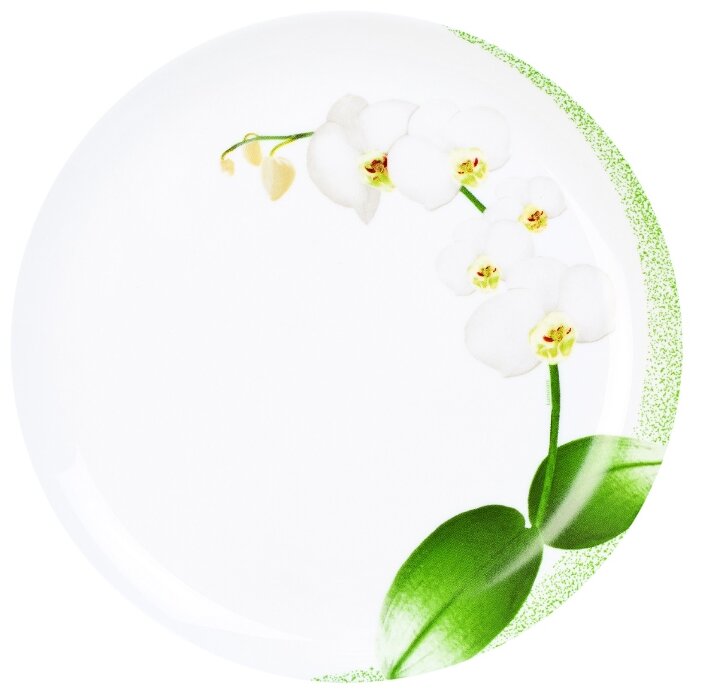 Luminarc Тарелка обеденная White Orchid 25 см (фото modal 1)