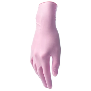 Перчатки смотровые Benovy Nitrile MultiColor текстурированные на пальцах c хлоринацией (фото modal nav 5)