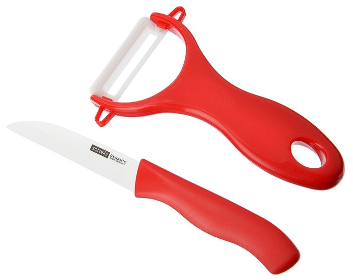 Набор Satoshi Kitchenware Промо 1 нож и овощечистка (фото modal 1)