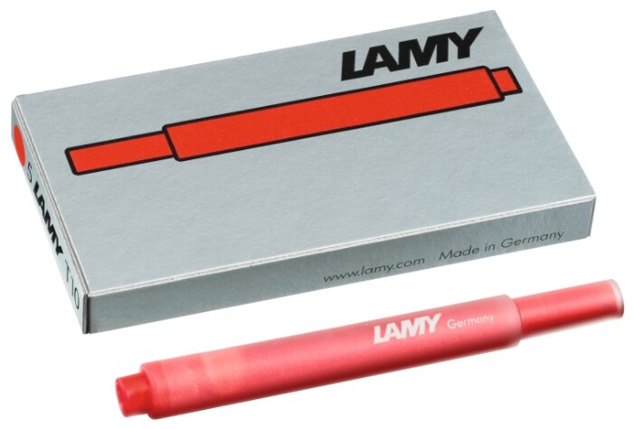 Картридж для перьевой ручки Lamy T10 (5 шт.) (фото modal 1)