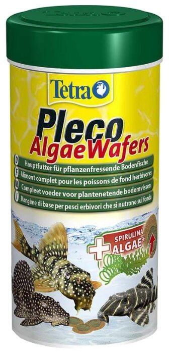 Сухой корм Tetra Pleco Algae Wafers для рыб (фото modal 1)