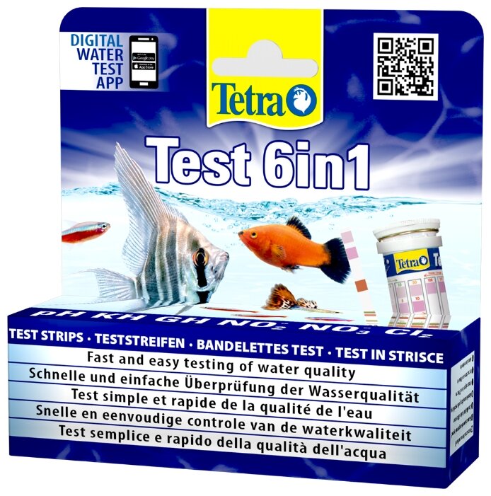 Tetra Test 6в1 тесты для аквариумной воды (фото modal 3)