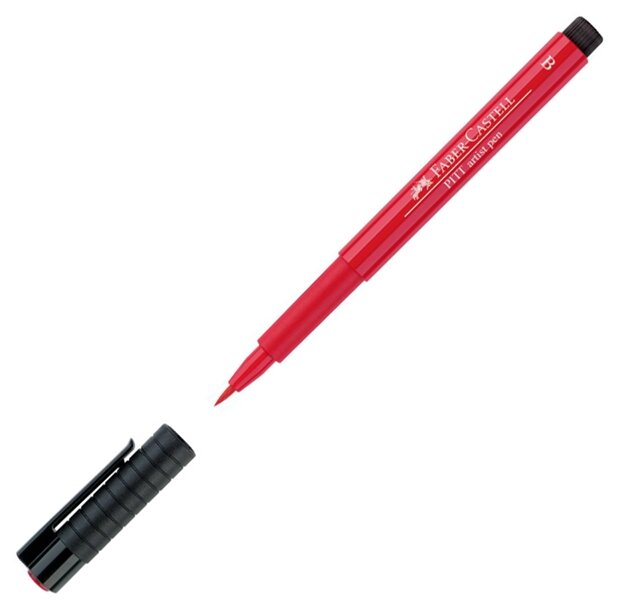 Faber-Castell ручка капиллярная Pitt Artist Pen Brush B (фото modal 9)