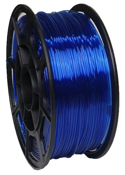 PETG пруток НИТ 1.75 мм сине-прозрачный (фото modal 1)