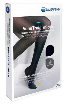 Гольфы Bauerfeind VenoTrain Micro 2 класс закрытый носок (2205-AD) (фото modal 3)