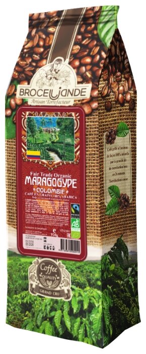 Кофе в зернах Broceliande Maragogype Colombie (фото modal 1)