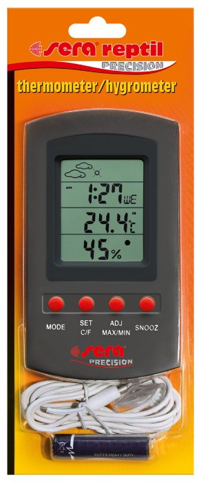 Гигрометр Sera Reptil Thermometer/Hygrometer (фото modal 2)