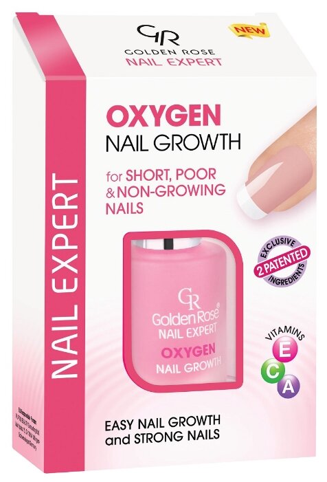 Средство для роста ногтей Golden Rose Nail Expert Oxygen Nail Growth (фото modal 1)