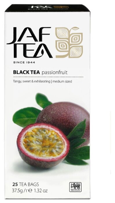 Чай черный Jaf Tea Platinum collection Passion fruit в пакетиках (фото modal 1)