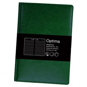 Ежедневник Listoff Optima недатированный, искусственная кожа, А5, 136 листов (фото modal nav 1)
