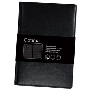 Ежедневник Listoff Optima недатированный, искусственная кожа, А4, 72 листов (фото modal nav 4)
