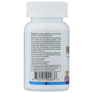 Минерально-витаминный комплекс Maxler Magnesium B6 (120 таблеток) (фото modal nav 2)