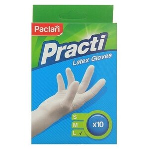 Перчатки Paclan Practi латексные (фото modal nav 2)