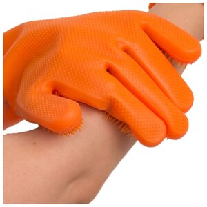 Щетка GESS Body SPA массажные перчатки, 2 шт. (GESS-692) (фото modal nav 3)