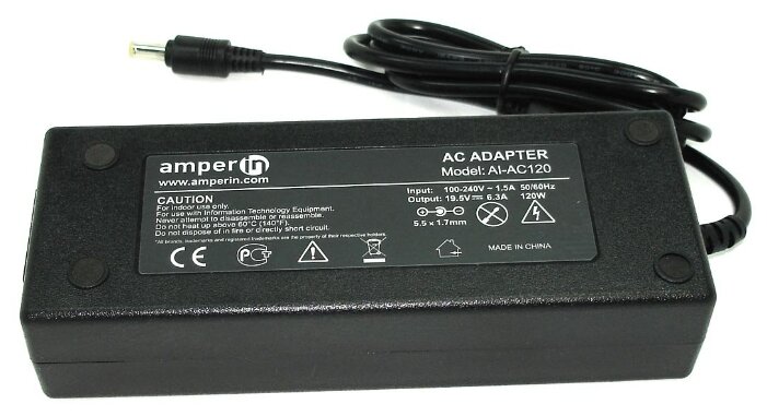 Блок питания AmperIn AI-AC120 для Acer (фото modal 1)