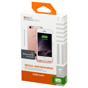 Чехол-аккумулятор INTERSTEP Metal battery case для iPhone 5/5S/SE (фото modal nav 11)