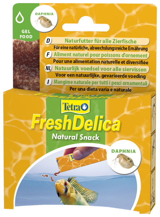 Гелеобразный корм Tetra FreshDelica Daphnia для рыб (фото modal 1)