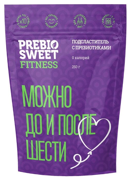 PREBIO SWEET подсластитель Fitness с пребиотиками (дой-пак) порошок (фото modal 2)