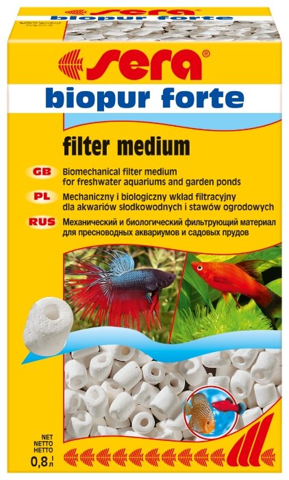 Наполнитель Sera Biopur Forte для фильтра 0,8 л (фото modal 1)