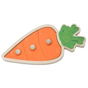 Игрушка для кроликов DoradoWooD Развивающая Морковка (фото modal nav 1)