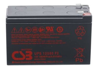 Аккумуляторная батарея CSB UPS 12580 10.5 А·ч (фото modal 1)
