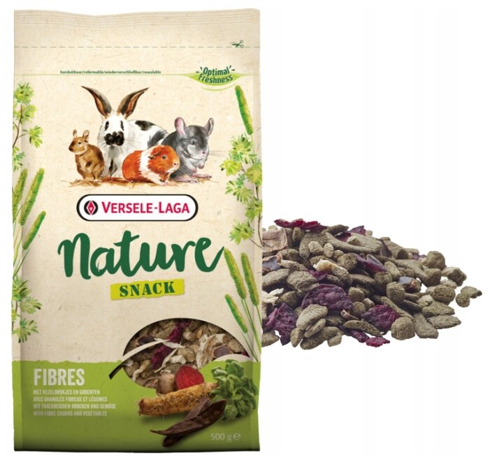 Лакомство для кроликов, грызунов Versele-Laga Nature Snack Fibres (фото modal 2)
