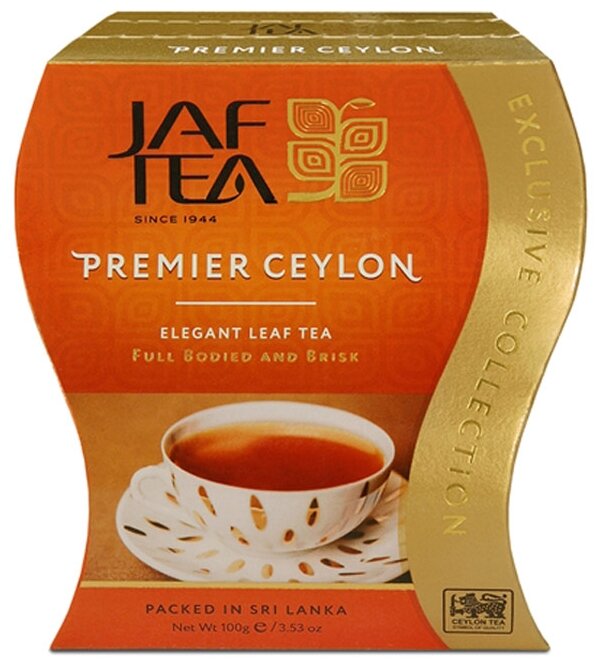 Чай черный Jaf Tea Exclusive collection Premier Ceylon (фото modal 1)